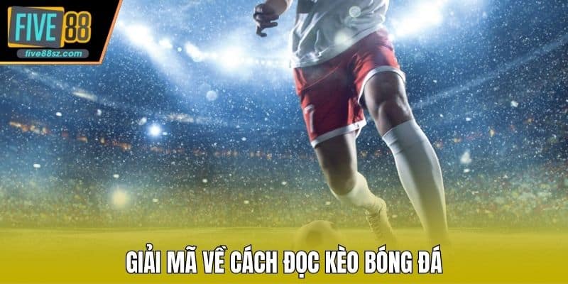 Giải mã về cách đọc kèo bóng đá
